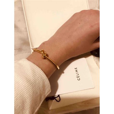 celine knot bracelet 3 colours|old Celine bracelet.